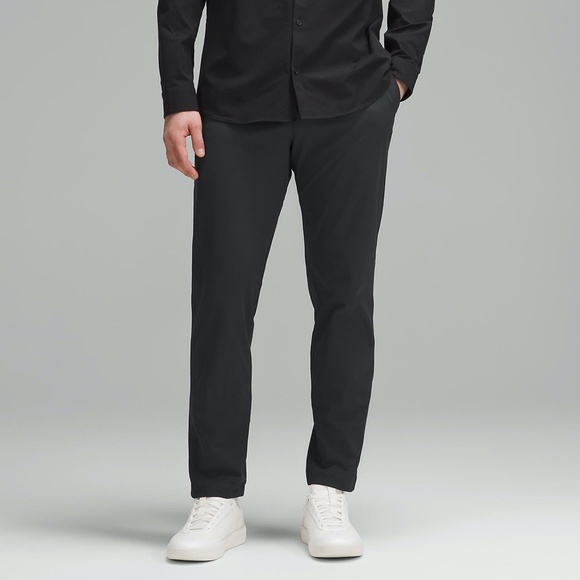 NWT Lululemon Mens ABC Classic Fit Trouser Pants Sz36x32 in Obsidian (Dark Gray) - Picture 2 of 13